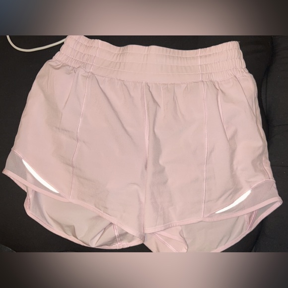 lululemon athletica Pants - Lululemon Hotty Hot Shorts in Pink Peony